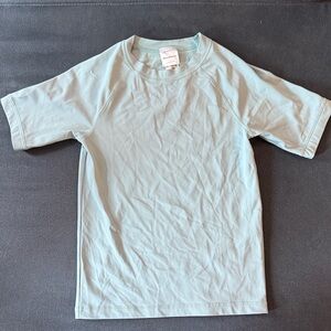 Hanna Andersson Light Blue Kids RashGaurd